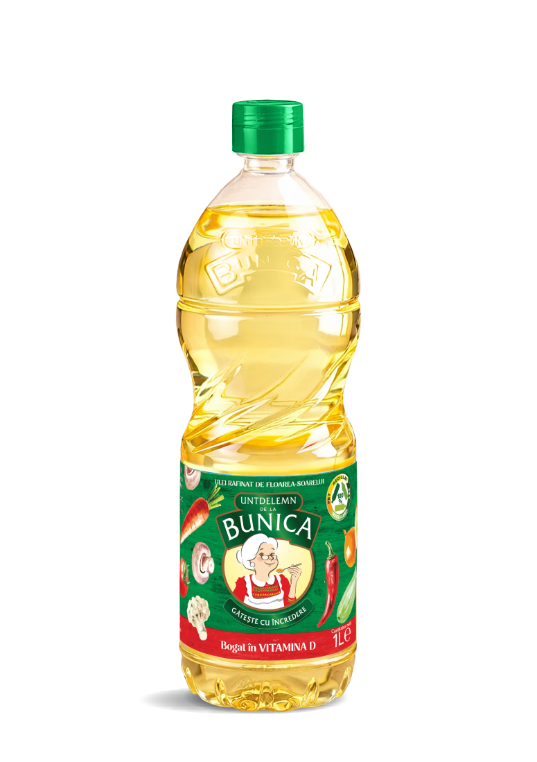 Untdelemn de la Bunica
îmbogățit cu VITAMINA D